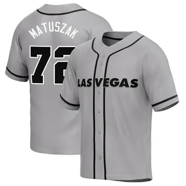 Mitchell and Ness John Matuszak Las Vegas Raiders Men's Authentic White Throwback  Jersey