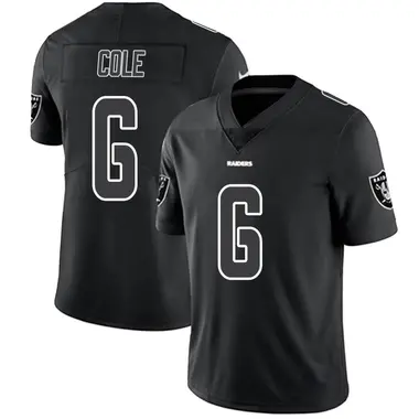 Nike AJ Cole Las Vegas Raiders Men's Elite White Vapor Untouchable Jersey