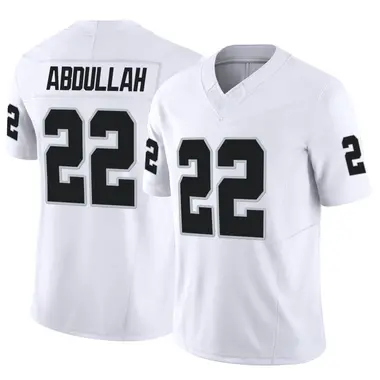 Men's Nike Ameer Abdullah Black Carolina Panthers Game Jersey