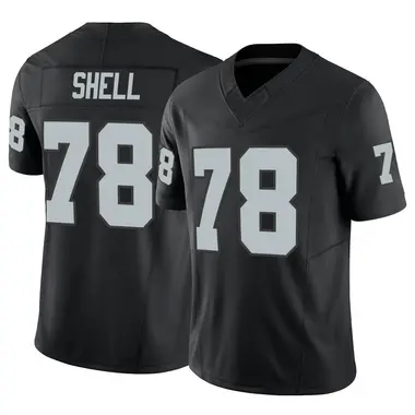 Art Shell Las Vegas Raiders Men's Legend White Color Rush T-Shirt