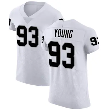 Nike AJ Cole Las Vegas Raiders Men's Elite White Vapor Untouchable Jersey