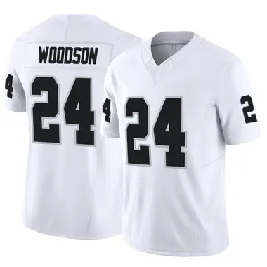 Charles Woodson Las Vegas Raiders Men's Legend White Color Rush T