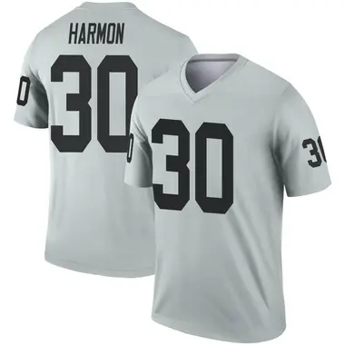 Las Vegas Raiders Duron Harmon 30 White Vapor Limited Jersey - Bluefink