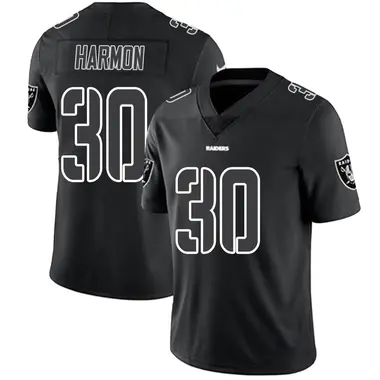 Las Vegas Raiders Duron Harmon 30 White Vapor Limited Jersey - Bluefink