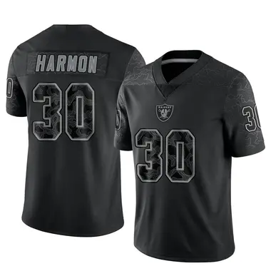 Las Vegas Raiders Duron Harmon 30 White Vapor Limited Jersey - Bluefink