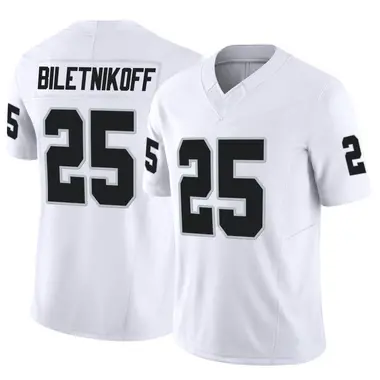 Nike Fred Biletnikoff Las Vegas Raiders Women's Game Black Team Color Jersey