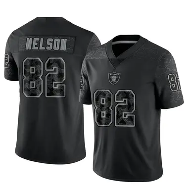 Nike Jordy Nelson #82 Las Vegas raiders Jersey Mens LARGE rare