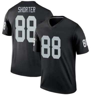 Men's Nike Las Vegas Raiders Justin Shorter Jersey - Black Legend