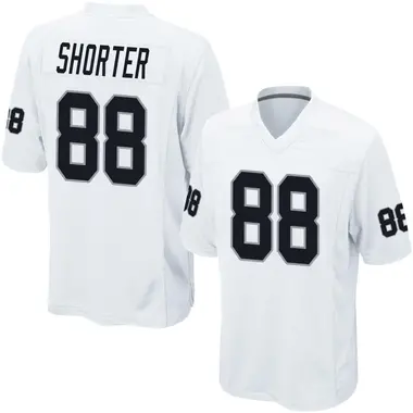 Men's Nike Las Vegas Raiders Justin Shorter Jersey - White Game