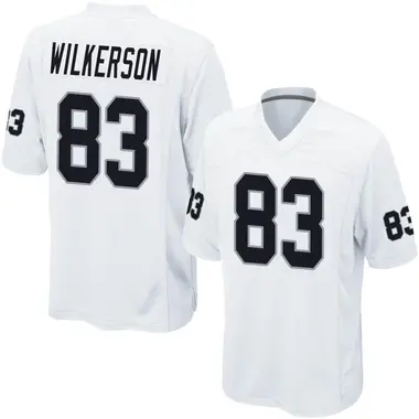 Kristian Wilkerson Men's Nike Black Las Vegas Raiders Custom Game Jersey Size: Small