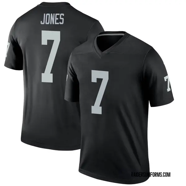 Men's Nike Las Vegas Raiders Zay Jones Jersey - Black Legend