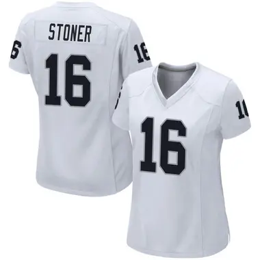 Nike Dillon Stoner Las Vegas Raiders Men's Legend White Color Rush Jersey