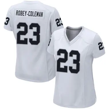 Women's Nike Las Vegas Raiders Nickell Robey-Coleman Jersey - White Game