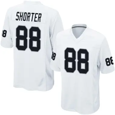 Youth Nike Las Vegas Raiders Justin Shorter Jersey - White Game